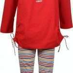 Woody Meisjes-Dames pyjama, rood
