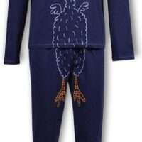 Woody Unisex pyjama, donkerblauw