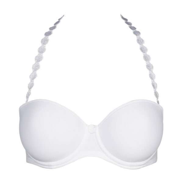 TOM wit mousse bh - strapless