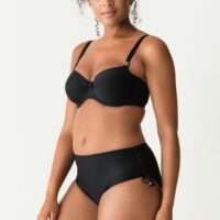 COCKTAIL zwart bikini tailleslip met koordjes LET OP >> enkel als setje te koop