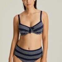 MOGADOR saffier blauw bikini tailleslip LET OP >> enkel als setje te koop