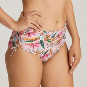 SIROCCO pink paradise bikini tailleslip met koordjes LET OP: enkel als setje te koop