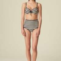 MERLE Noir Rayure bikini tailleslip LET OP >> enkel als setje te koop