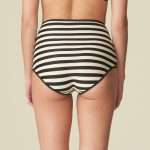 MERLE Noir Rayure bikini tailleslip LET OP >> enkel als setje te koop