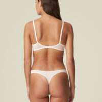 AXELLE Pearled Ivory push-up bh uitneembare pads