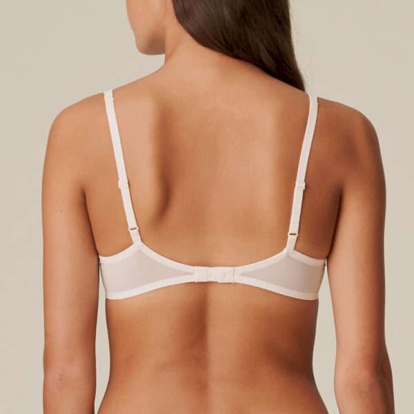 AXELLE Pearled Ivory push-up bh uitneembare pads