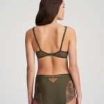 PHOEBE olive green tailleslip