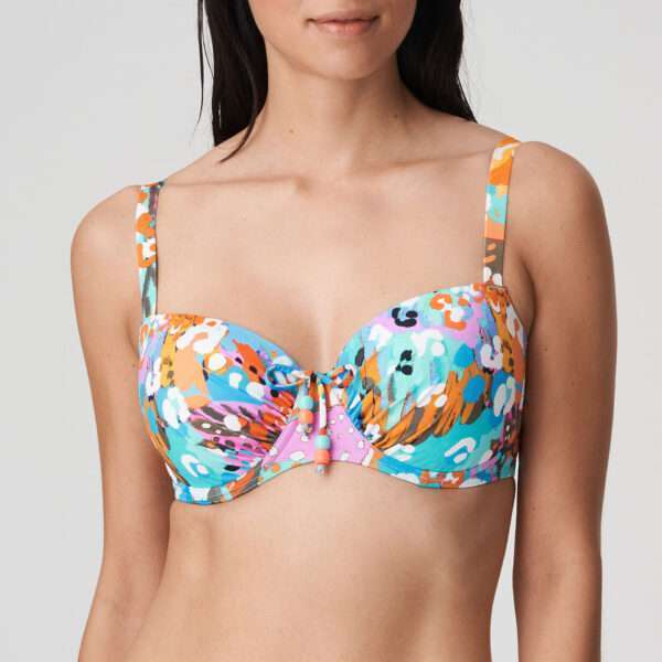 CARIBE funky vibe bikini balconnet bh mousse LET OP >> enkel als setje te koop