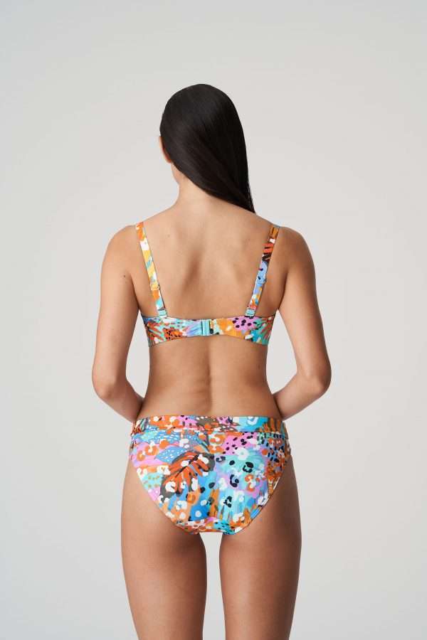 CARIBE funky vibe bikini slip met omslag LET OP >> enkel als setje te koop