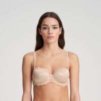 SYLVIA Glossy Sand balconnet bh met mousse cups