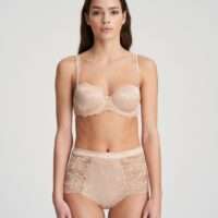 SYLVIA Glossy Sand balconnet bh met mousse cups