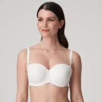 PERLE natuur mousse bh - strapless