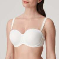 PERLE natuur mousse bh - strapless