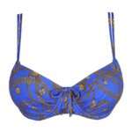 OLBIA electric blue bikini balconnet bh mousse LET OP >> enkel als setje te koop