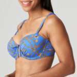 OLBIA electric blue bikini balconnet bh mousse LET OP >> enkel als setje te koop