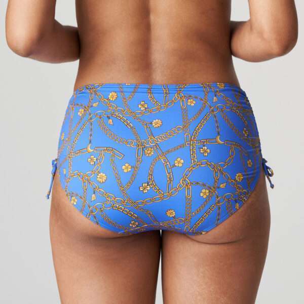 OLBIA electric blue bikini tailleslip met koordjes LET OP >> enkel als setje te koop