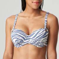 RAVENA adriatic blue bikini balconnet bh mousse LET OP >> enkel als setje te koop