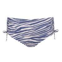 RAVENA adriatic blue bikini tailleslip met koordjes LET OP >> enkel als setje te koop