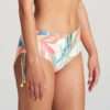 TARIFA Tropical blossom bikini tailleslip met koordjes LET OP >> enkel als setje te koop