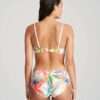 TARIFA Tropical blossom bikini tailleslip met koordjes LET OP >> enkel als setje te koop