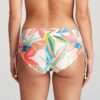 TARIFA Tropical blossom bikini tailleslip met koordjes LET OP >> enkel als setje te koop
