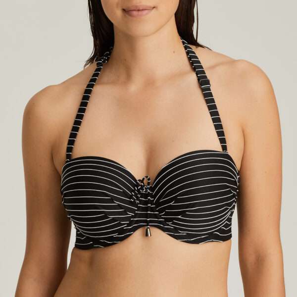 SHERRY smoking strapless bikini met mousse LET OP >> enkel als setje te koop