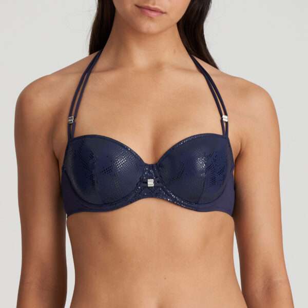 SAN DOMINO Evening Blue voorgevormde balconette bikini >> enkel als setje te koop