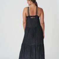 SAHARA Zwart badmode lange jurk