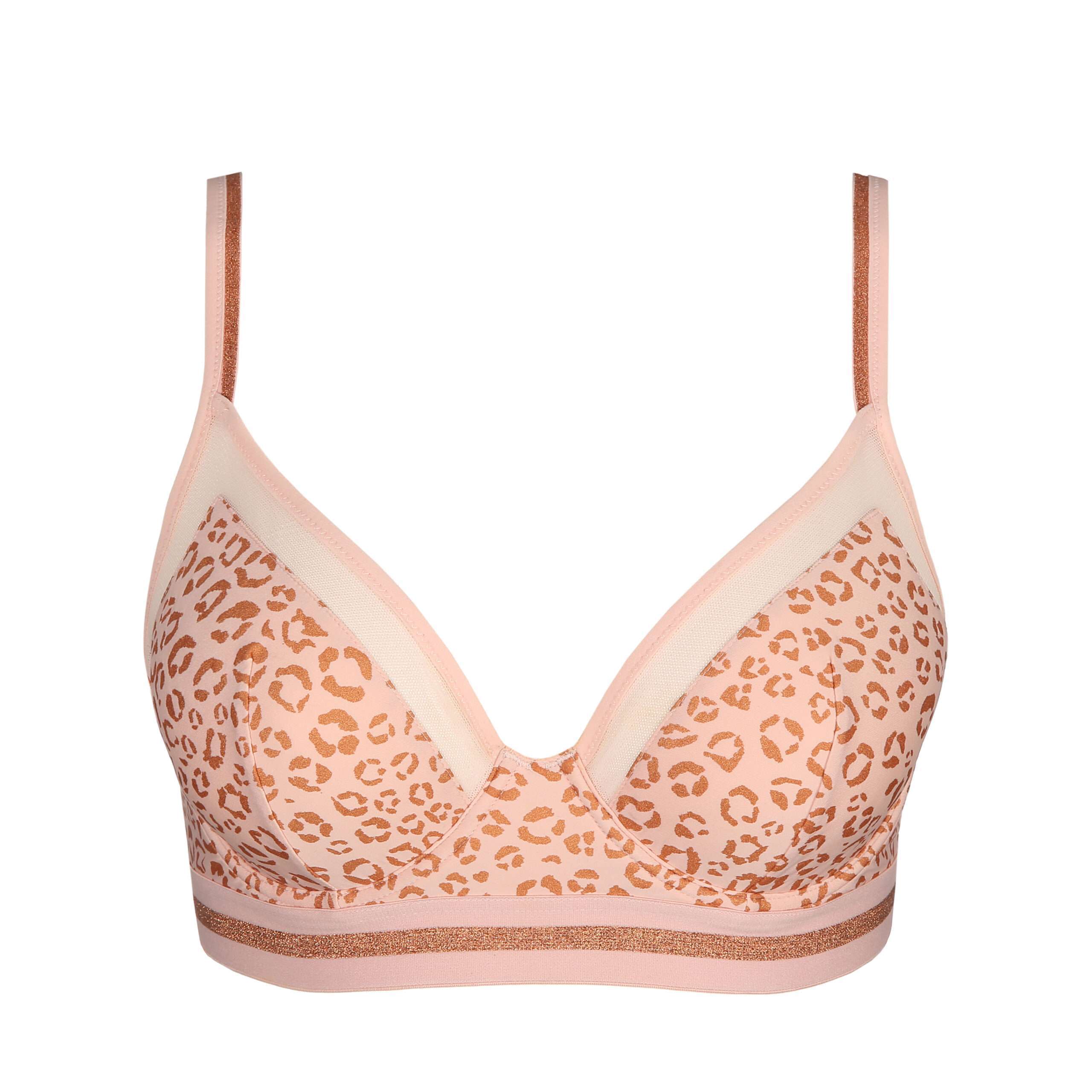 BENICIO Pearly Pink plunge bh longline BENICIO Pearly Pink plunge bh longline