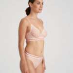 BENICIO Pearly Pink plunge bh longline