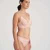 BENICIO Pearly Pink plunge bh longline BENICIO Pearly Pink plunge bh longline