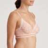 BENICIO Pearly Pink plunge bh longline BENICIO Pearly Pink plunge bh longline