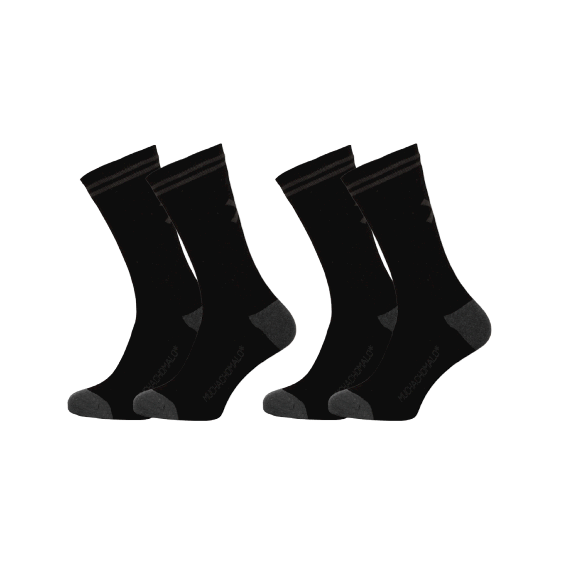 Muchachomalo 2-PACK SOLID SOCKS LONG