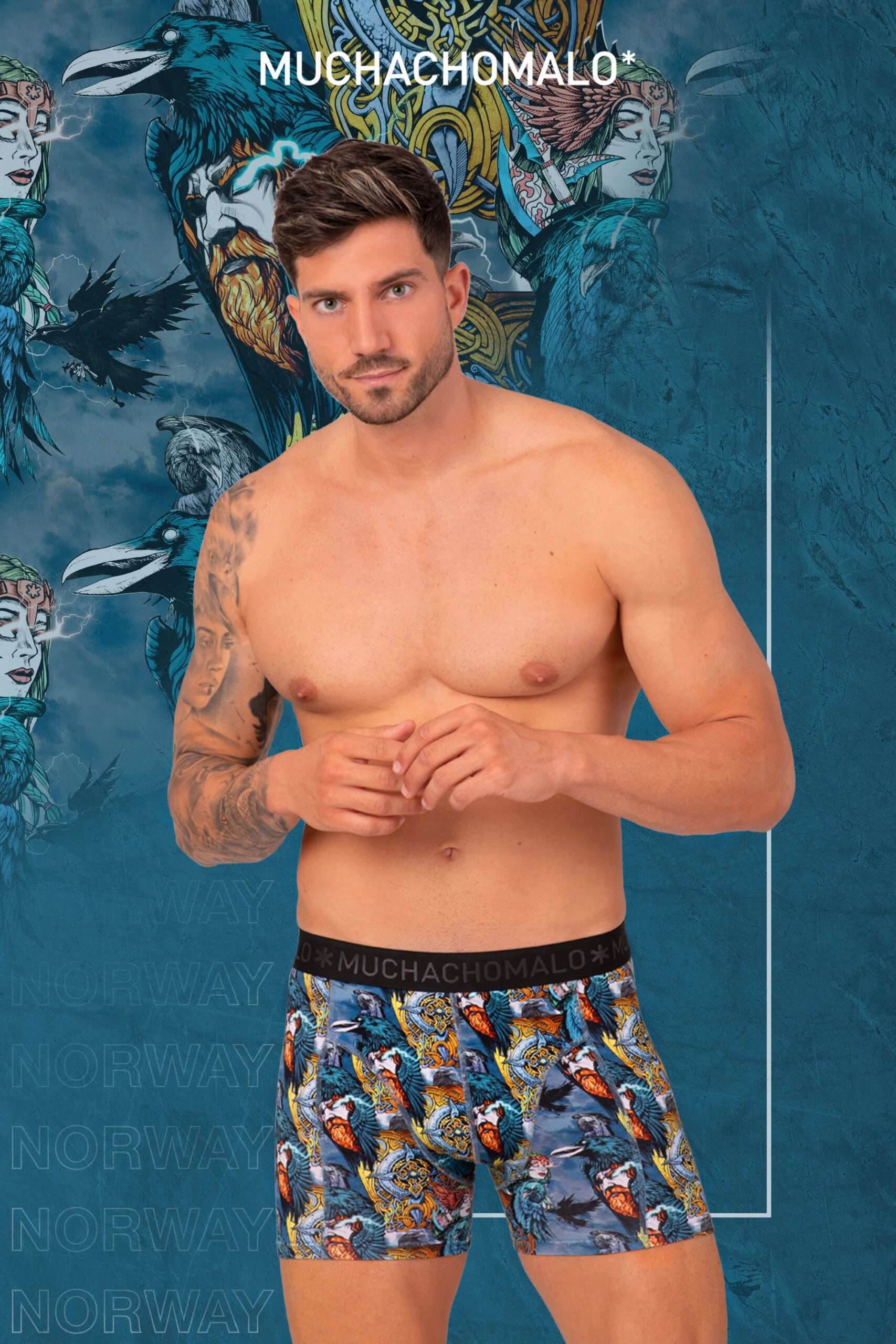 Muchachomalo Men 2-Pack Shorts Myth Norway