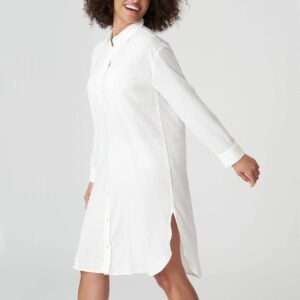 SIDARI White Yacht badmode kort jurkje