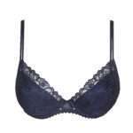 JANE Velvet Blue push-up bh uitneembare pads