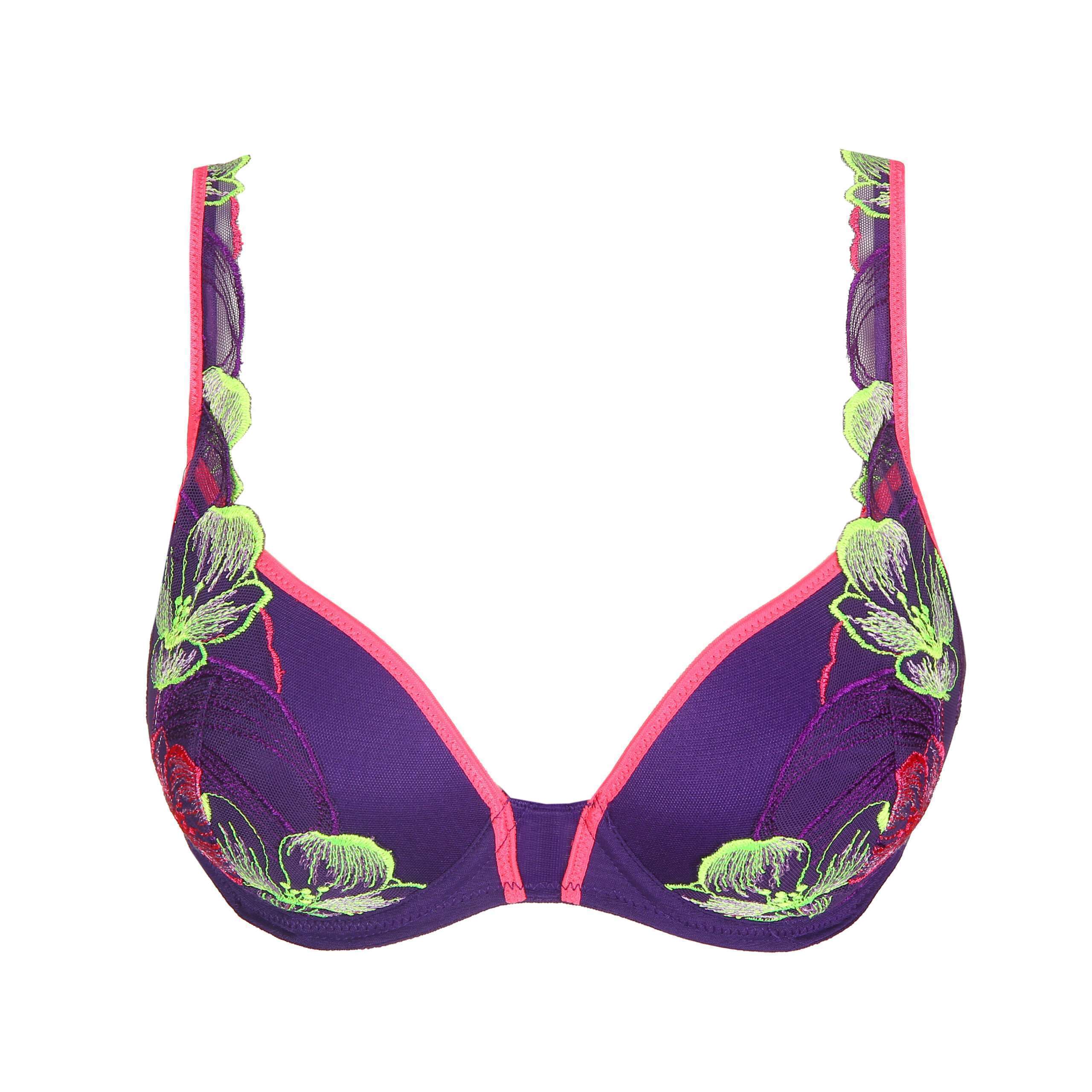 GEORGIA majestic purple voorgevormde bh - hartvorm