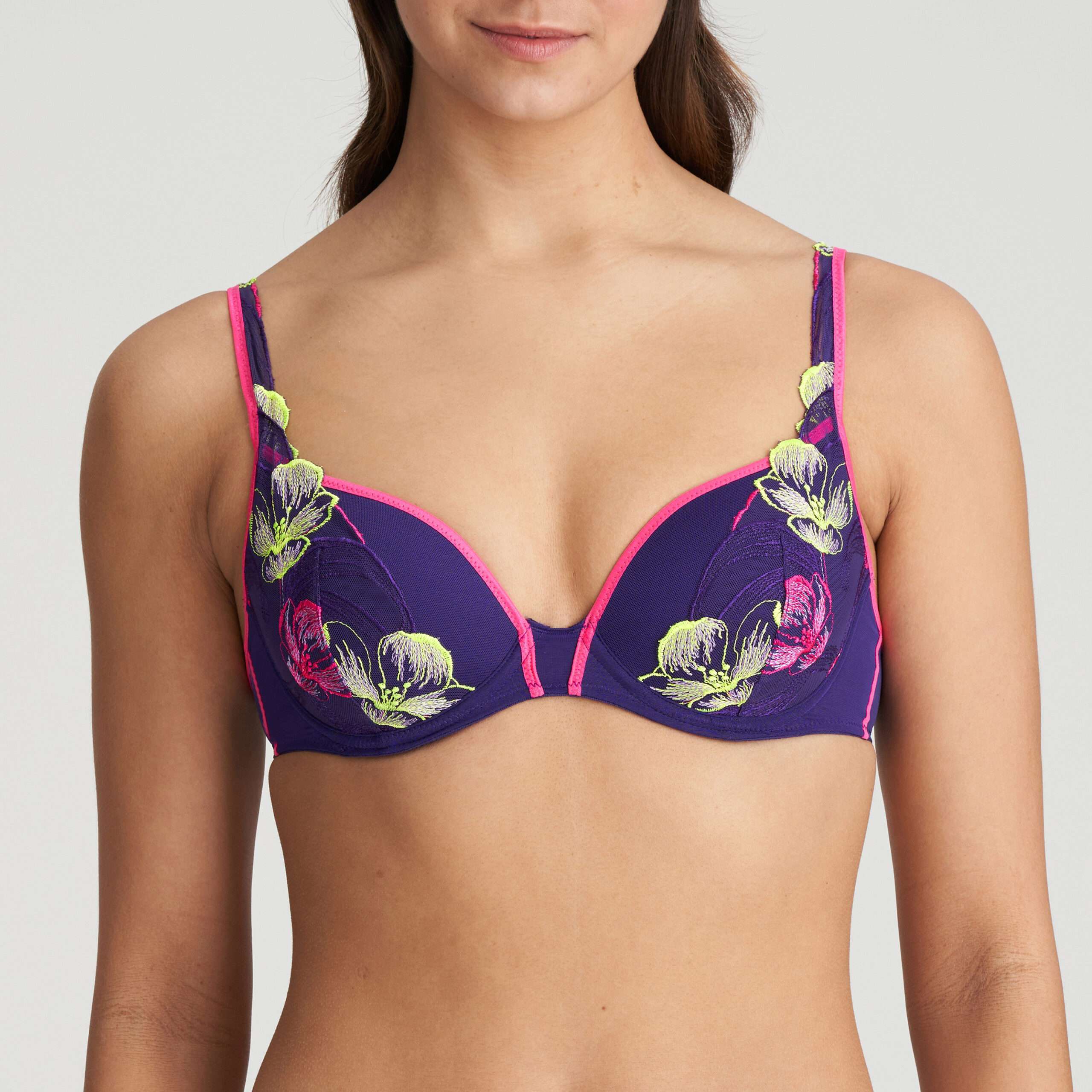 GEORGIA majestic purple voorgevormde bh - hartvorm