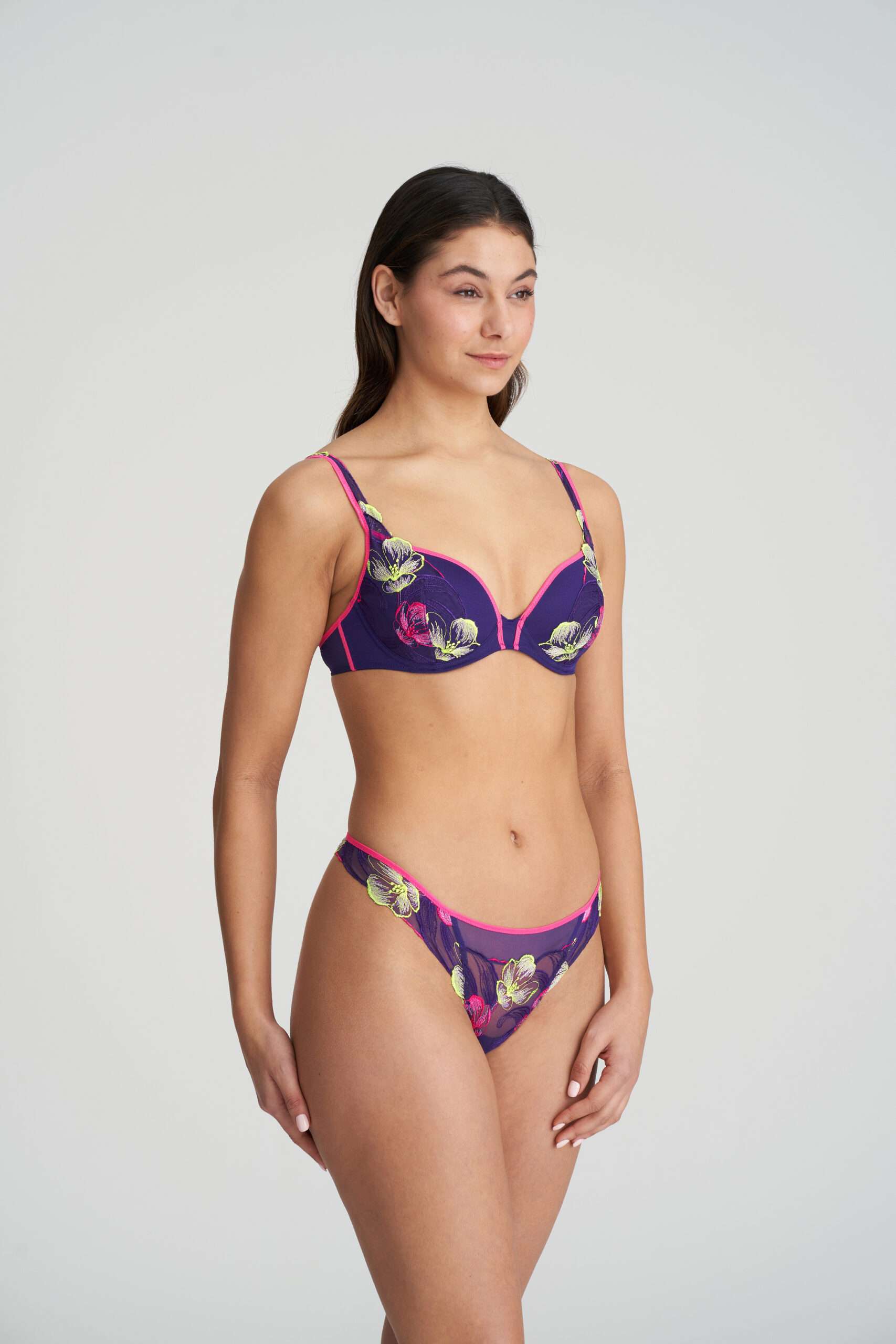 GEORGIA majestic purple voorgevormde bh - hartvorm