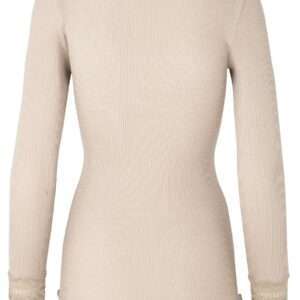 silk T-Shirt lange mouw