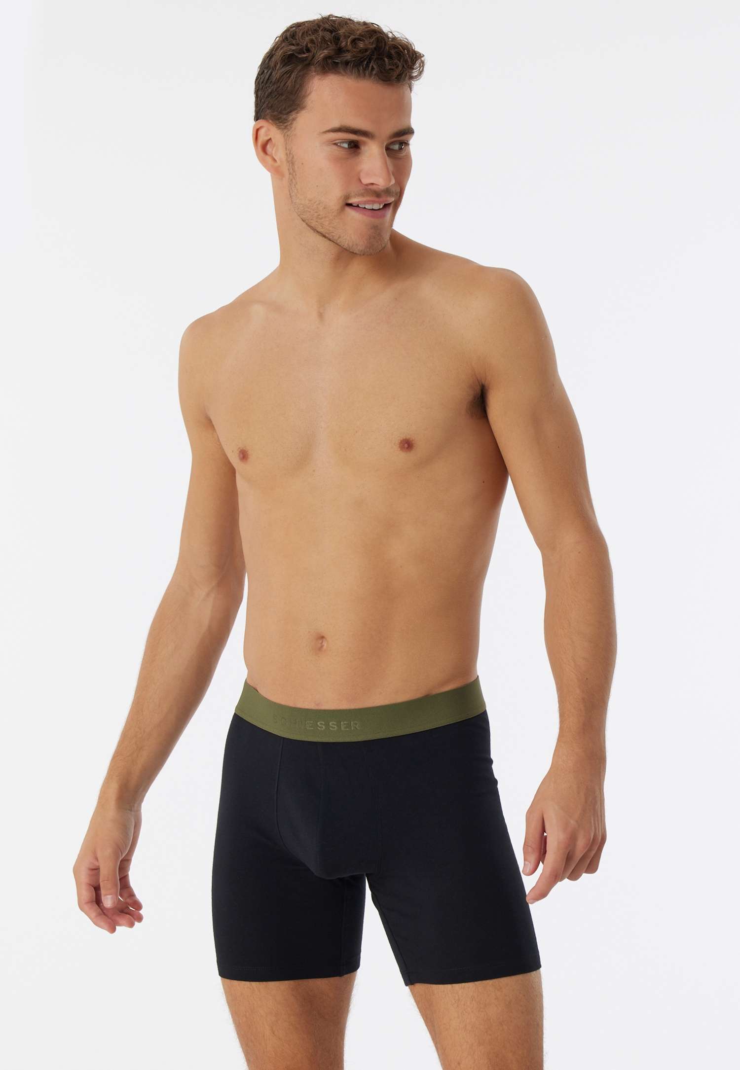 Schiesser 2PACK Long-Shorts