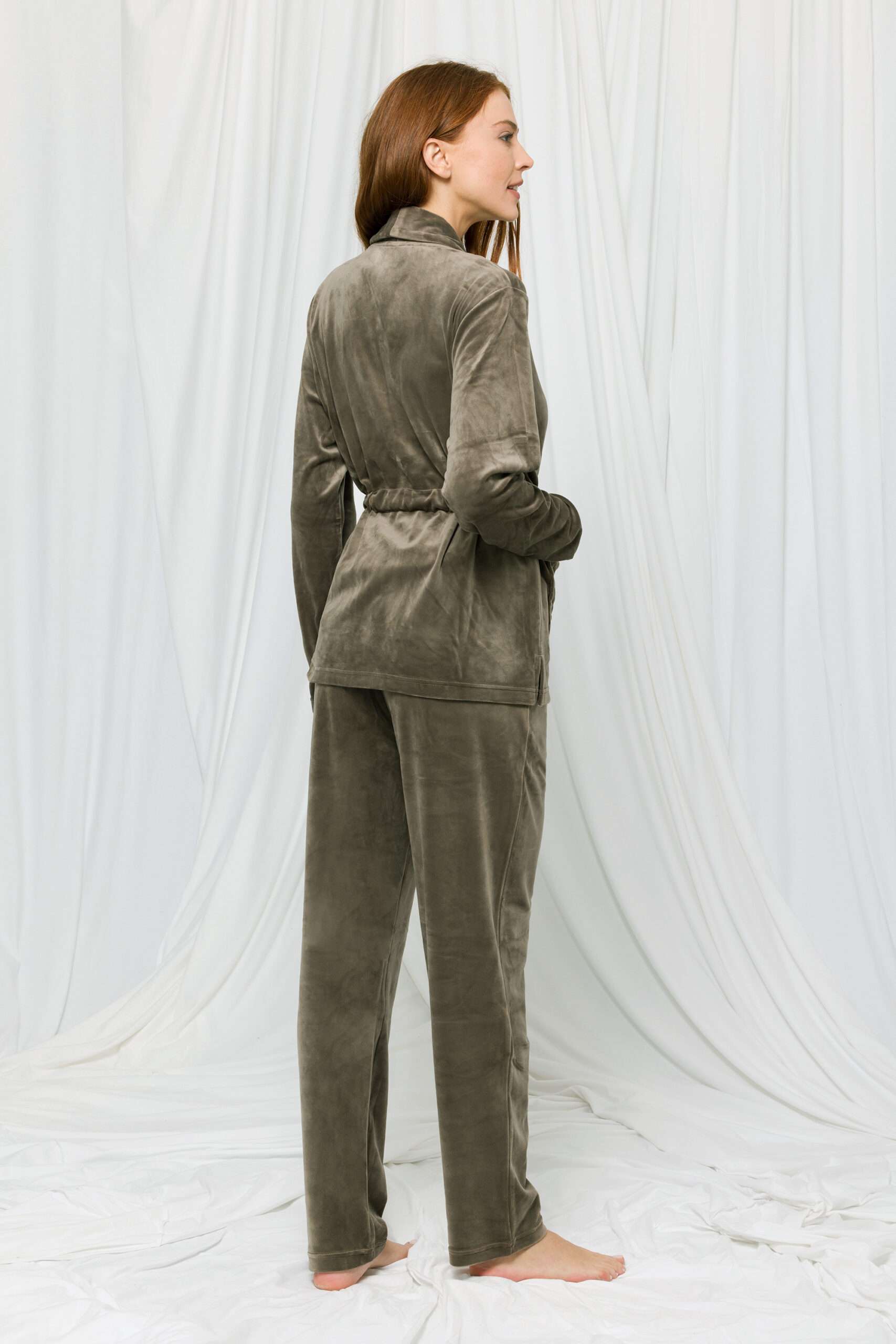 Lords x Lilies Dames Huispak, donkergroen