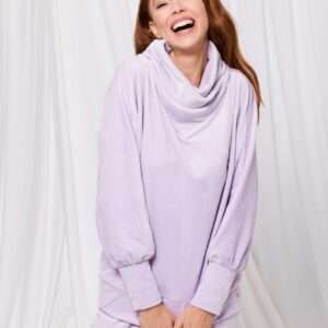 Lords x Lilies Dames sweater en broek, lila