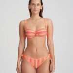 ALMOSHI juicy peach voorgevormde balconette bikini (enkel te koop in set!)