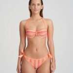 ALMOSHI juicy peach voorgevormde balconette bikini (enkel te koop in set!)