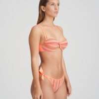 ALMOSHI juicy peach voorgevormde balconette bikini (enkel te koop in set!)