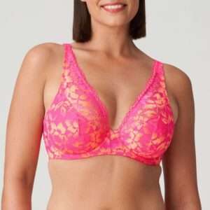 VERAO L.A. Pink plunge bh halve mousse cups