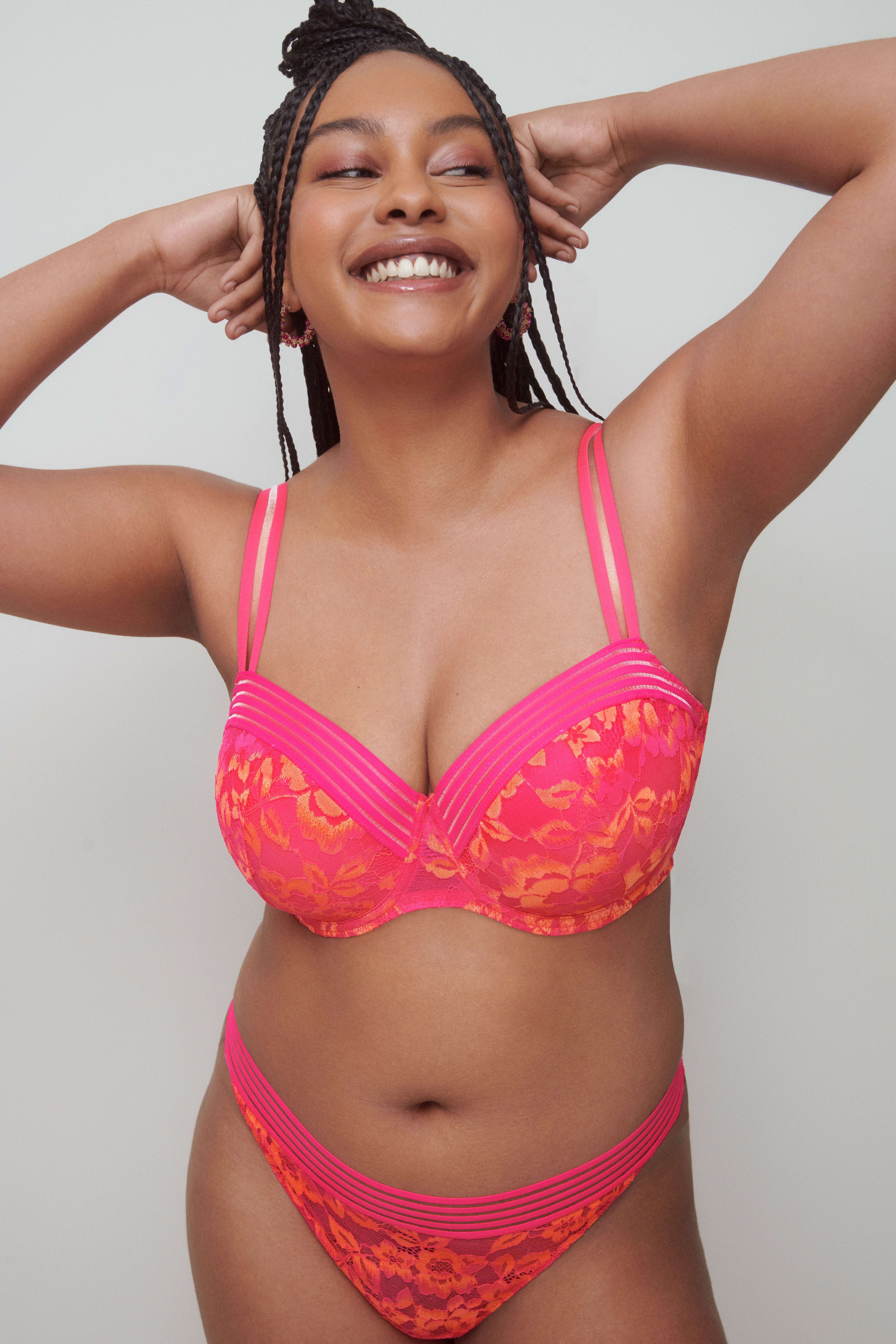 VERAO L.A. Pink voorgevormde balconette bh VERAO L.A. Pink voorgevormde balconette bh