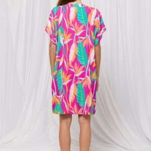 Lords x Lilies Strandjurk, multicolor bloemenprint