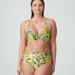 JAGUARAU Lime swirl voorgevormde balconette bikini (enkel te koop in setje)